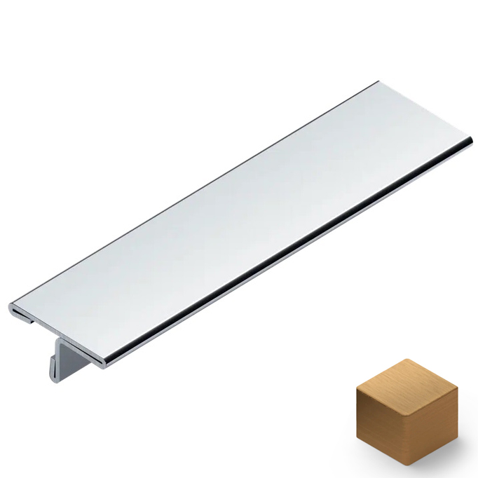 Нерж. сталь золото браш