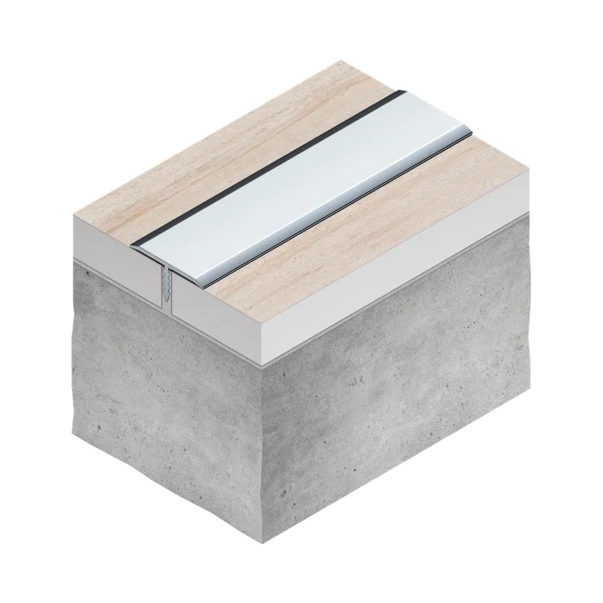 Профиль Т-образный плоский алюминий 10 мм Neexy PV101-44 (муар антрацит), 2.7 м.