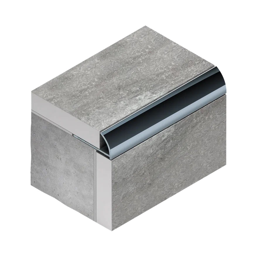 Профиль внешний алюминий 12 мм Neexy PV18-42 (муар черный), 2.7 м.