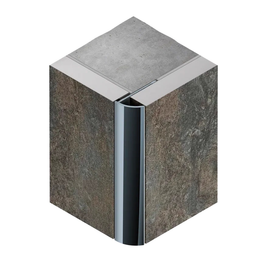 Профиль внешний гибкий алюминий 10 мм Neexy PV20-43 (муар бежевый), 2.7 м.