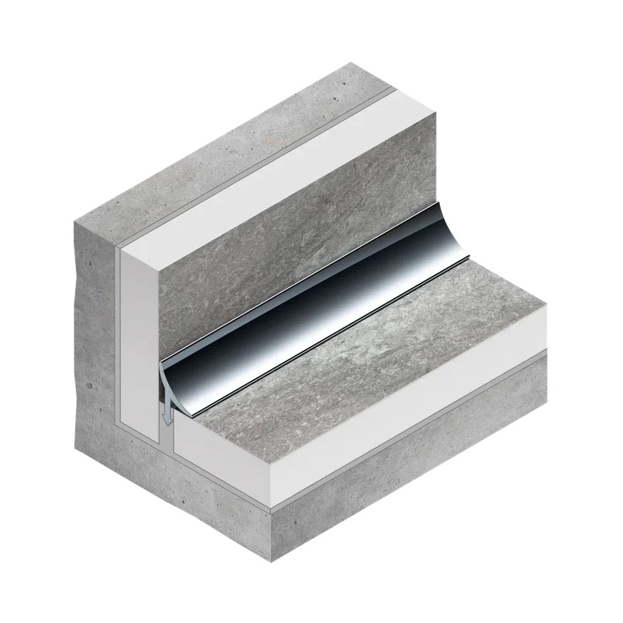 Профиль внутренний универсальный алюминий 12 мм Neexy PV30-08 (шампань матовая), 2.7 м.