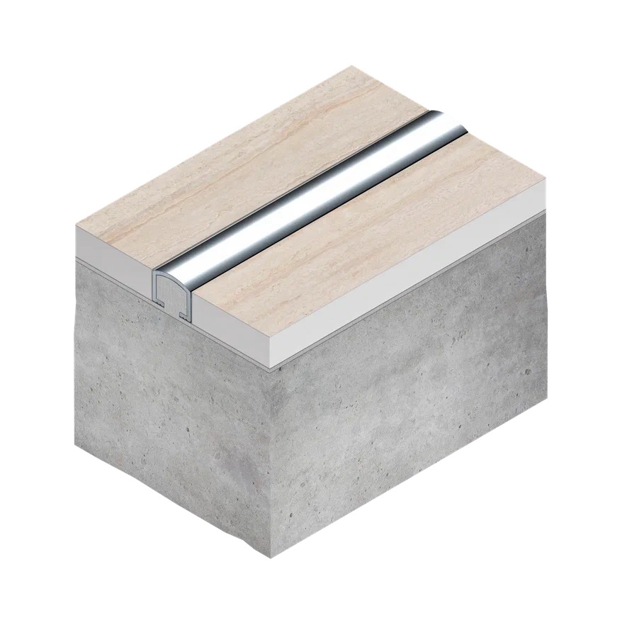 Профиль вставка алюминий 10х8.2 мм Neexy PV104-45 (серебро блестящее браш), 2.7 м.