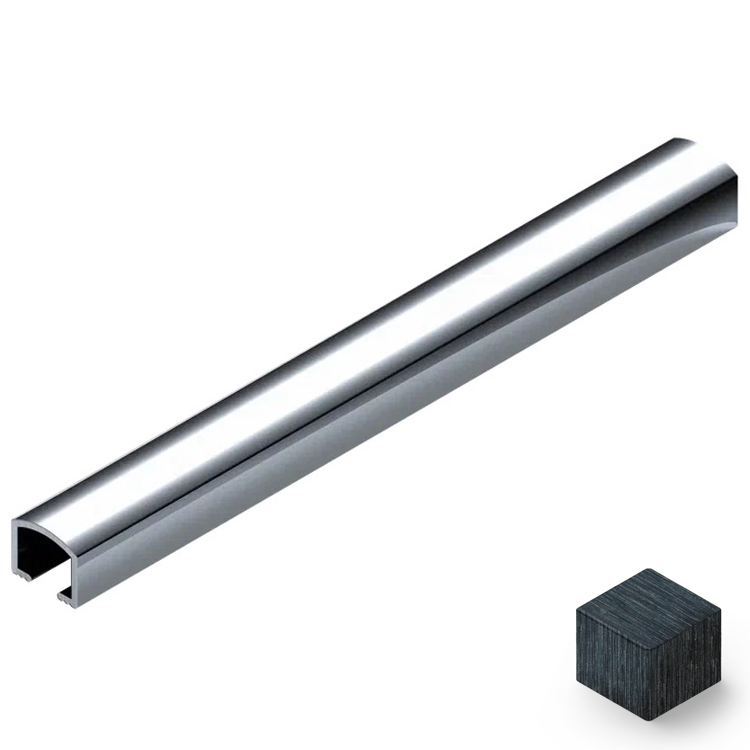 Черный блестящий браш