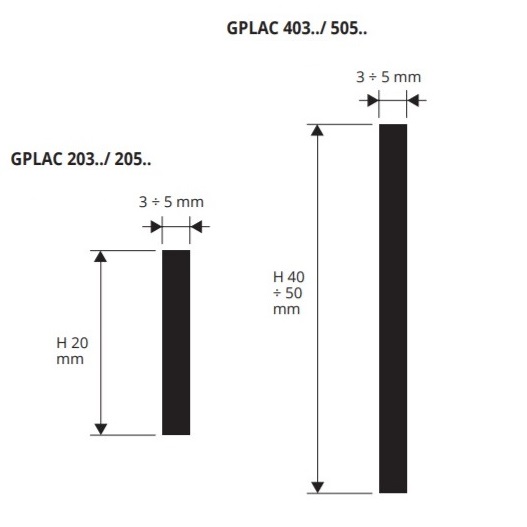 Профиль вставка Progress Profiles Proflat GPLAC 5053 3 м. (нерж. сталь)