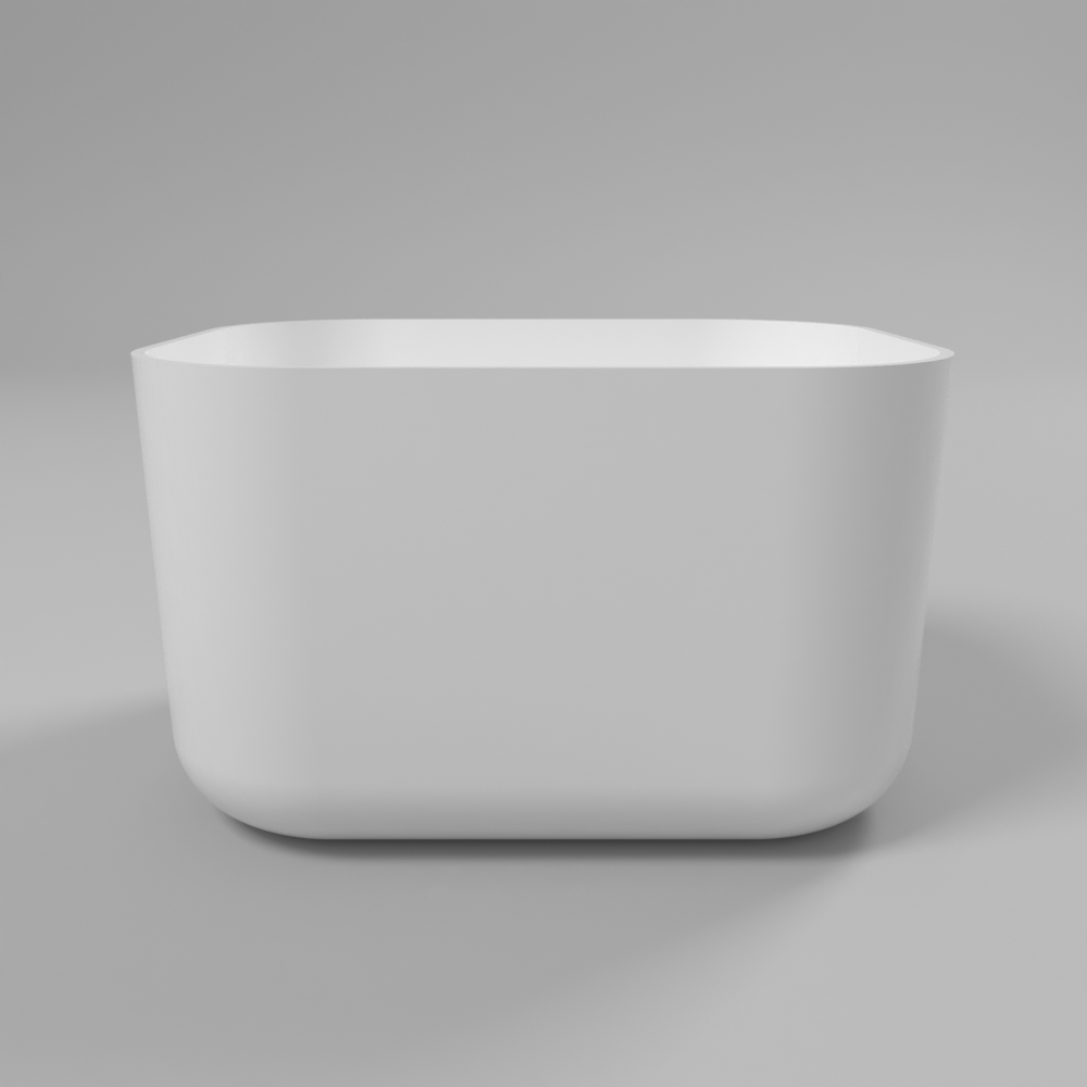 Раковина накладная 50x40x30см, Whitecross Lazurit 0713.050040.100 (белый), иск. камень