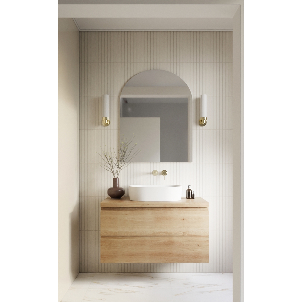 Раковина накладная 55x37x14см, Whitecross Emerald 0704.055037.200 (белый матовый), иск. камень