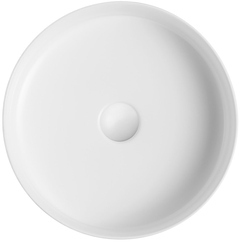 Раковина накладная Abber Bequem AC2118 41x41x12 (белый)