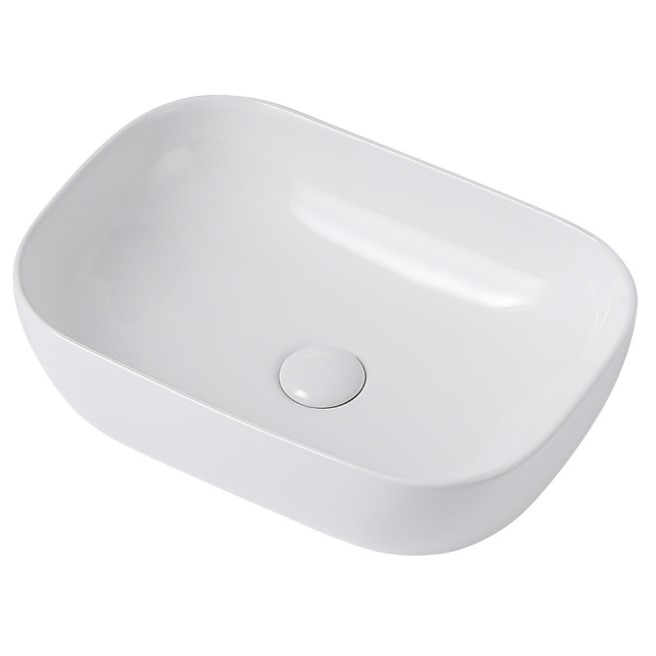 Раковина накладная Abber Rechteck AC2200 46x32,5x13,5 (белый)