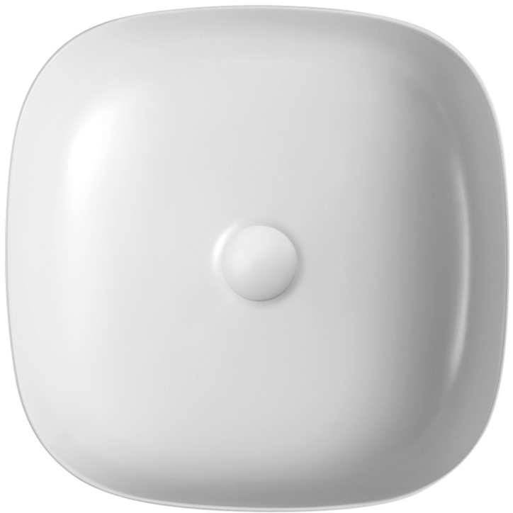 Раковина накладная Abber Rechteck AC2217 42x42x14 (белый)