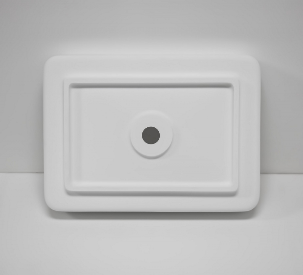 Раковина накладная Abber Stein AS2629 55x40x12.5 (белый матовый), искусственный камень