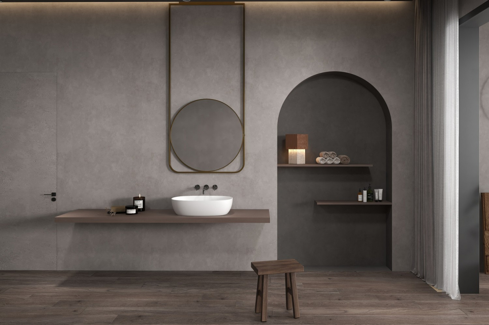 Раковина накладная Abber Stein AS2633 60x40x15 (белый матовый), искусственный камень