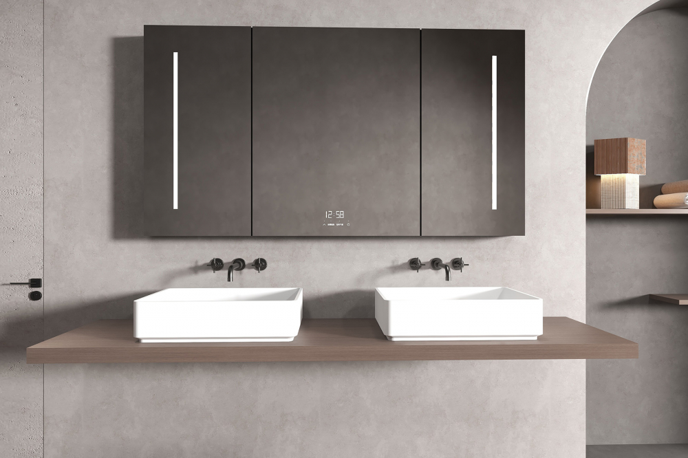 Раковина накладная Abber Stein AS2634 55x37,5x14 (белый матовый), искусственный камень