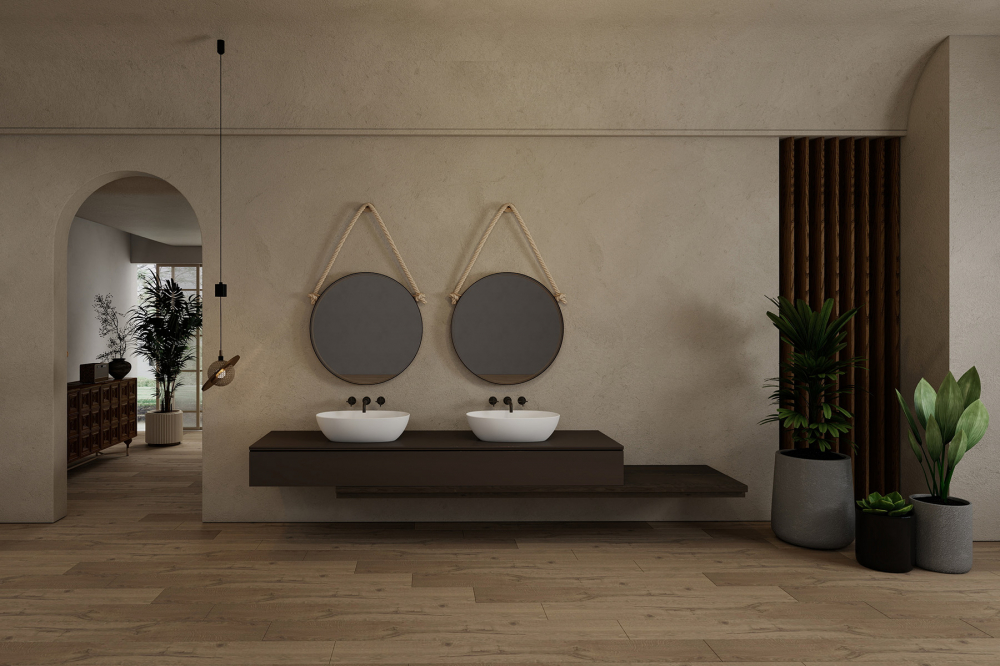 Раковина накладная Abber Stein AS2636 56x38x15 (белый матовый), искусственный камень