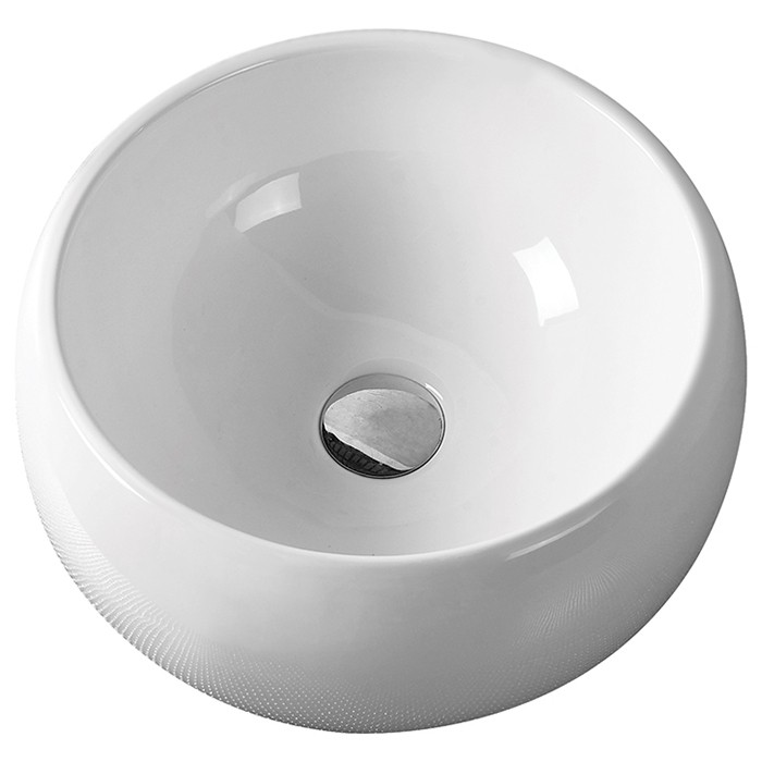 Раковина накладная Ceramica Nova Element CN6001 39.5x39.5 (белый), без донного клапана
