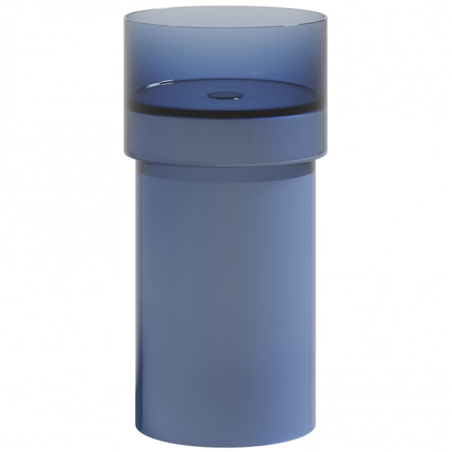 Раковина напольная Abber Kristall AT2701Saphir 45х45х90 (синий)