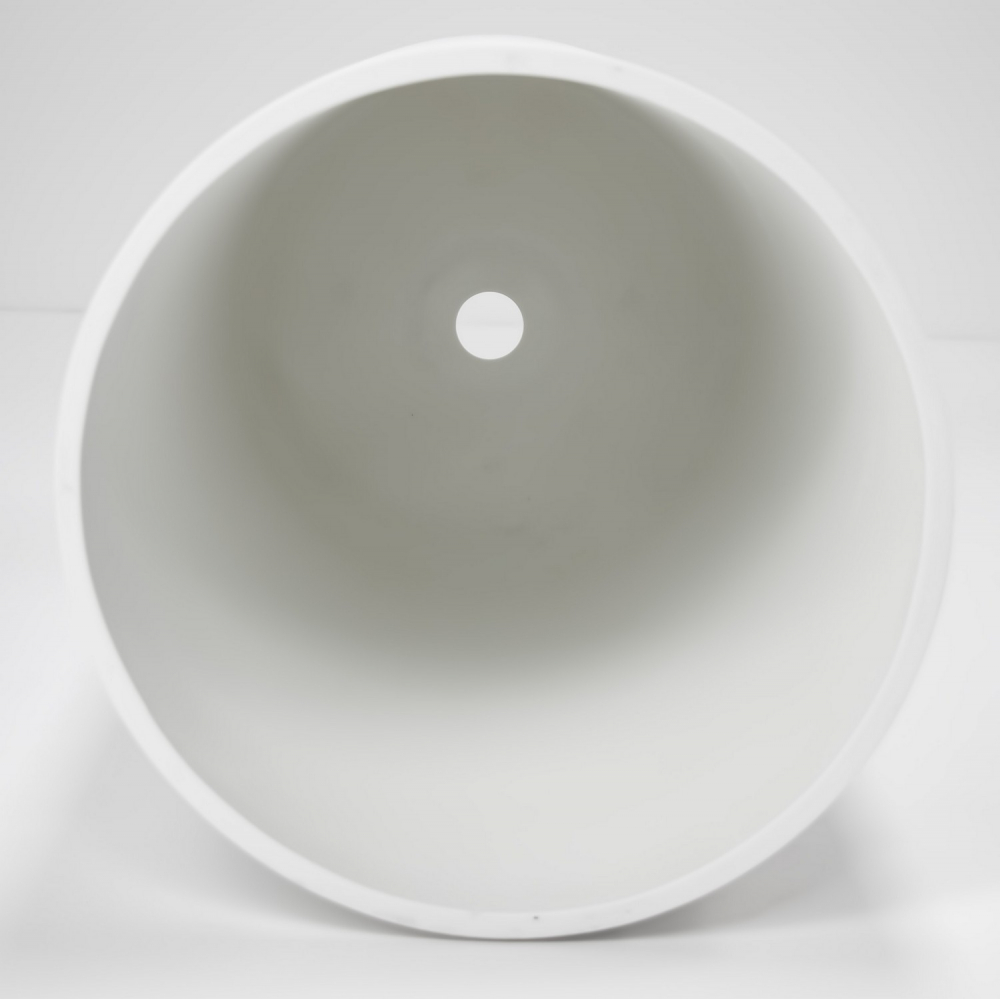 Раковина отдельностоящая Abber Stein AS2516 40x40x85 (белый матовый), искусственный камень