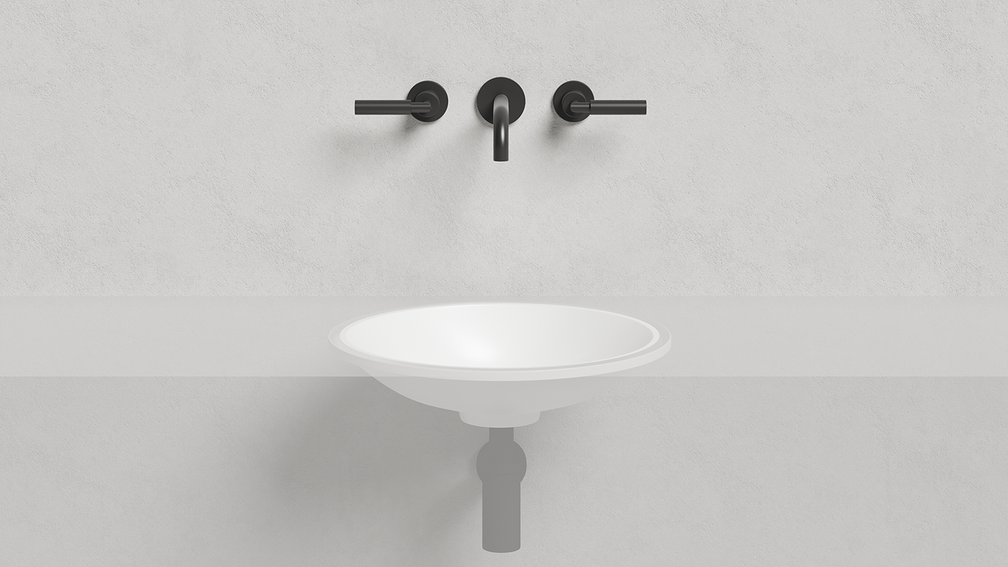 Раковина встраиваемая Salini Marea S-Stone 1802208M 42x42x13.5 (белый матовый), без донного клапана