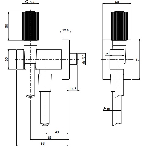 Ручной душ с держателем Fima Carlo Frattini Switch On F5975OR (золотой)