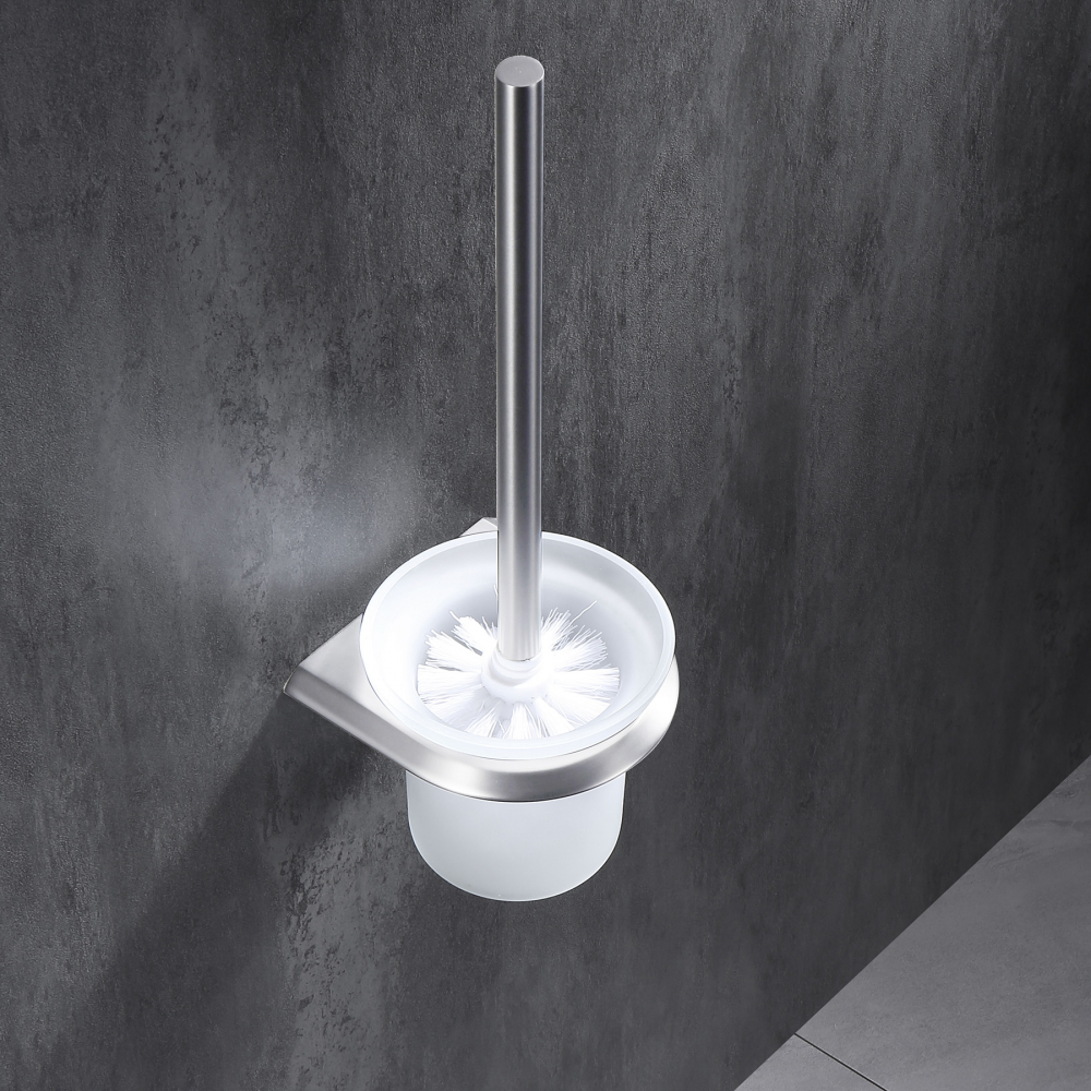 Щетка для туалета настенная Abber Nord AA1532SP (сатин)