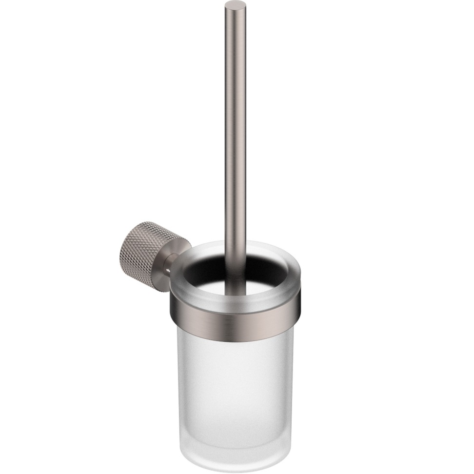 Щетка для туалета настенная Abber Pol 316 AA1933BST (сталь брашированная)