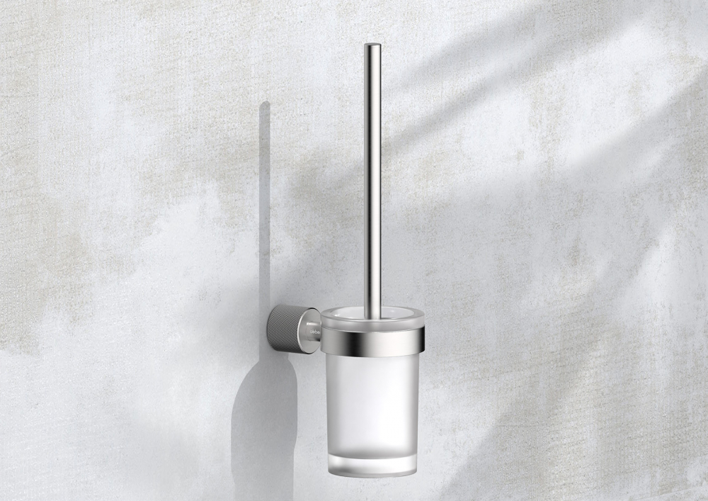 Щетка для туалета настенная Abber Pol 316 AA1933BST (сталь брашированная)