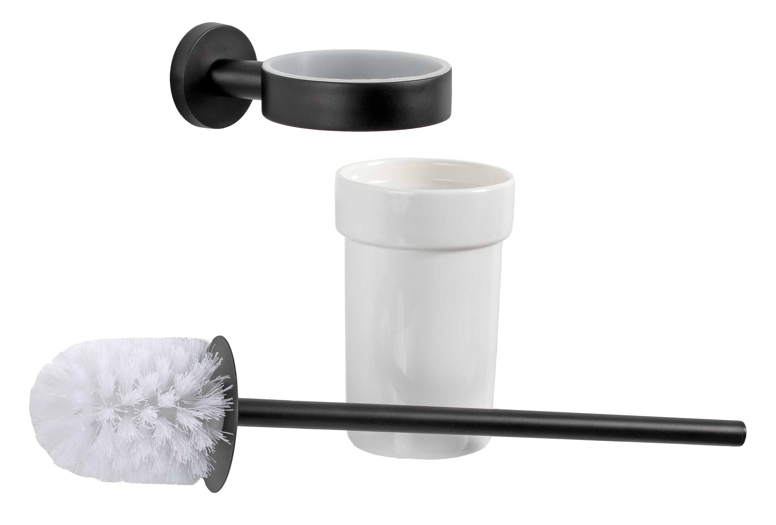 Щетка для туалета Remer Guest GS66NO (черный матовый)