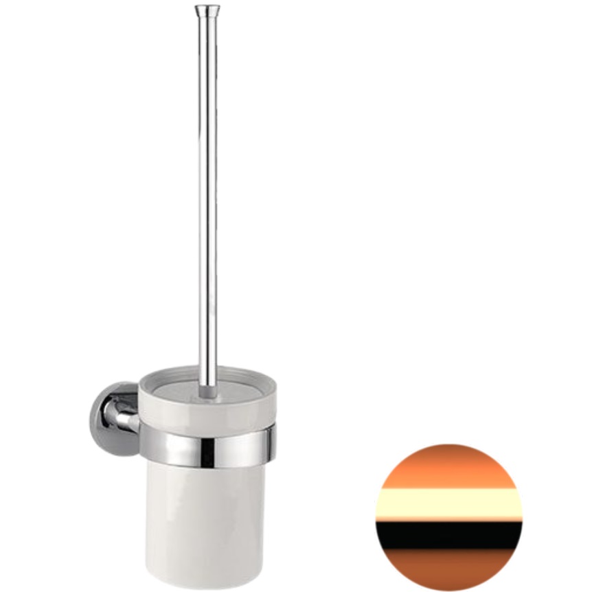 Щетка для туалета Remer Guest GS66RL (медь глянцевая)