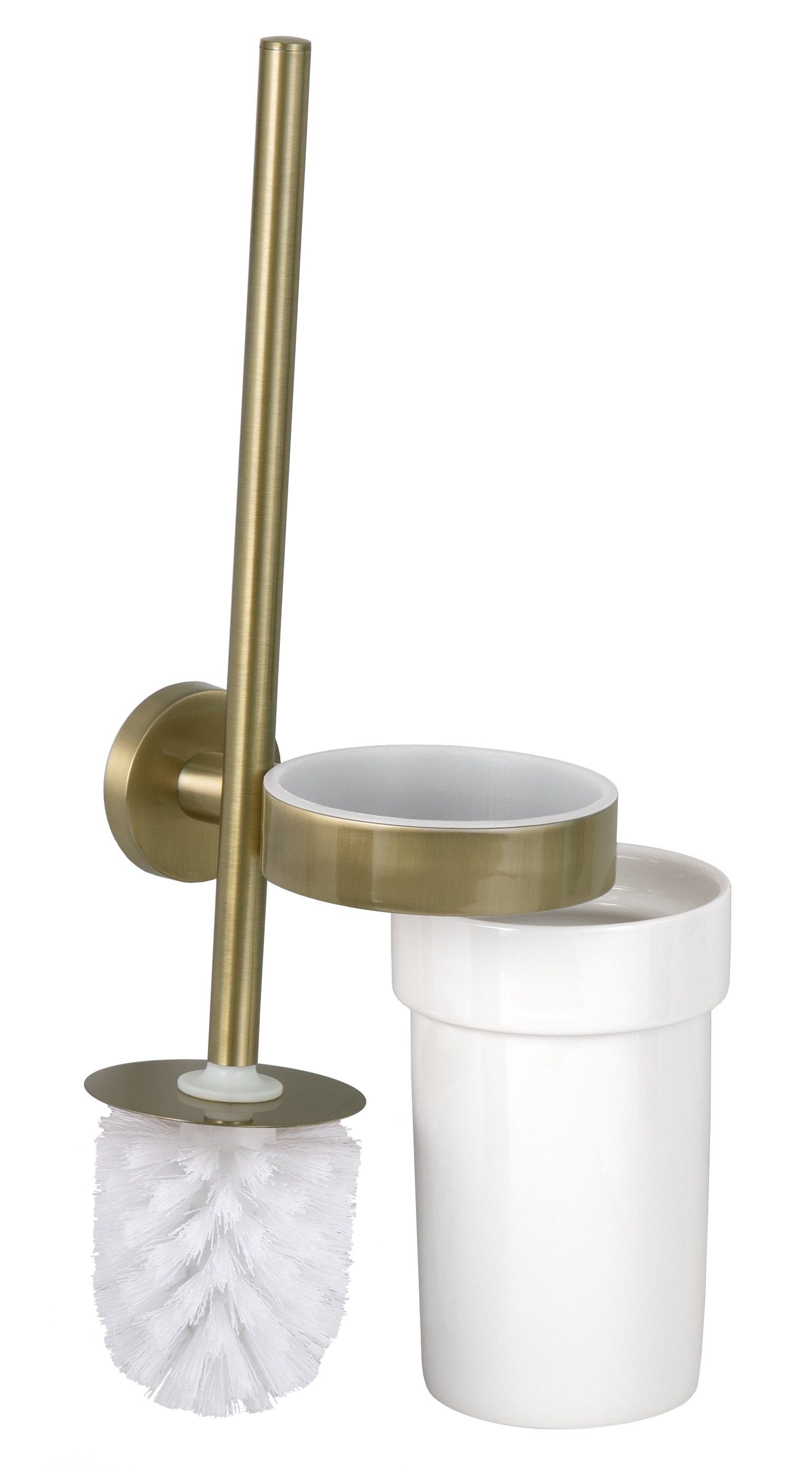 Щетка для туалета Remer Guest GS66VO (состаренная латунь)