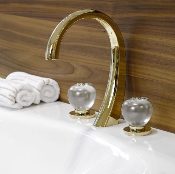 THG Pomme cristal lustre or