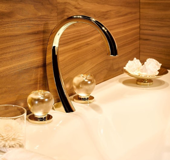 THG Pomme cristal lustre or