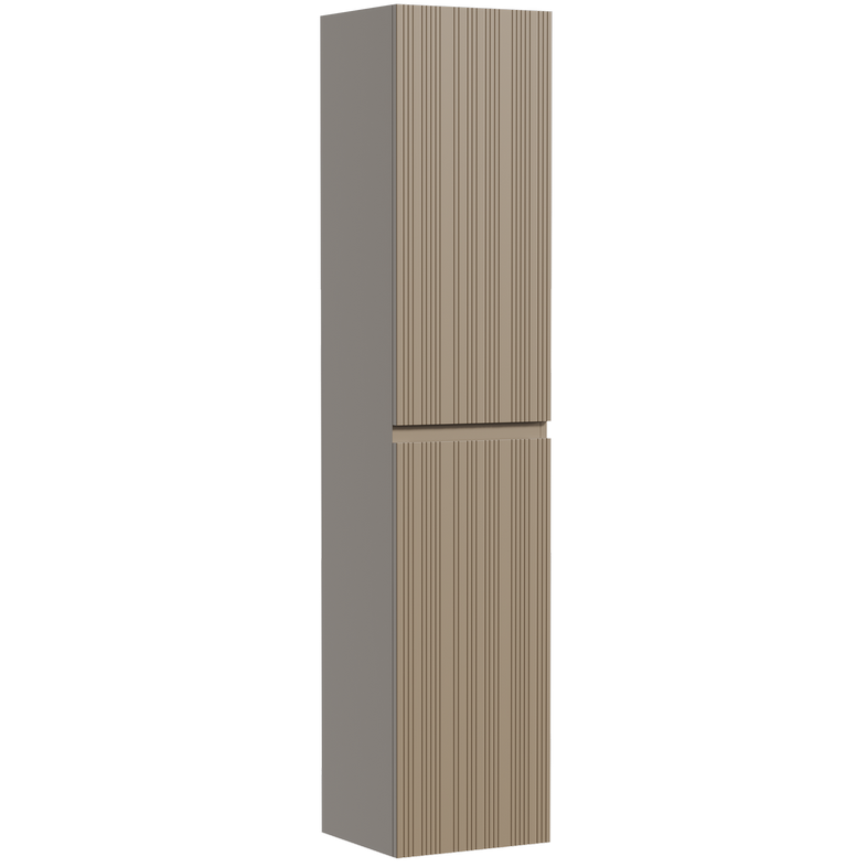 Шкаф-пенал подвесной Sancos Код (Code) PCD35GB 35х35х165 (серо-бежевый)