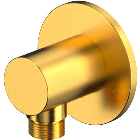 Шланговое подключение без держателя Whitecross Серия Y Y1018GLB (золото брашированное PVD)