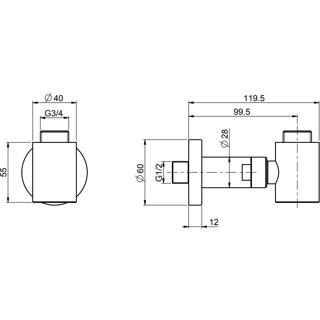 Шланговое подключение Fima Carlo Frattini Wellness F2123OR (золотой)