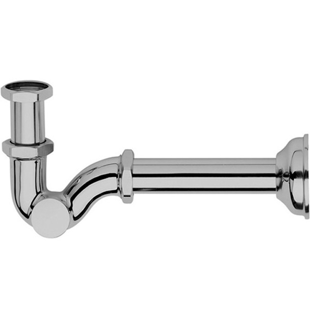 Сифон для раковины, с доступом сзади Fima Carlo Frattini Complementi Bagno F402CR (хром), без слива