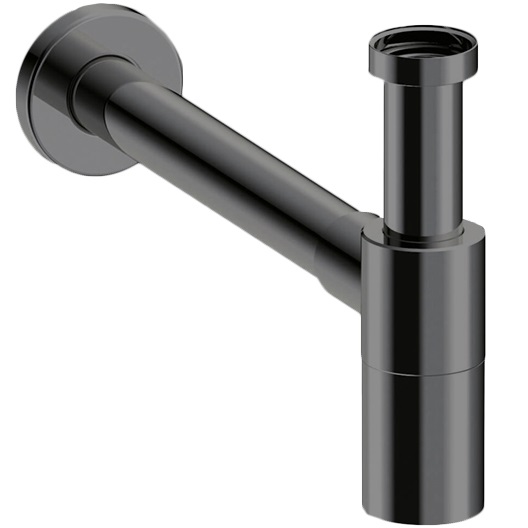 Сифон для раковины Almar Core E096002.AB (черный металл брашированный)