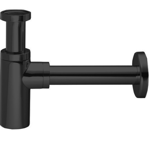 Сифон для раковины Fima Carlo Frattini Sottolavabo F406NS (черный матовый)