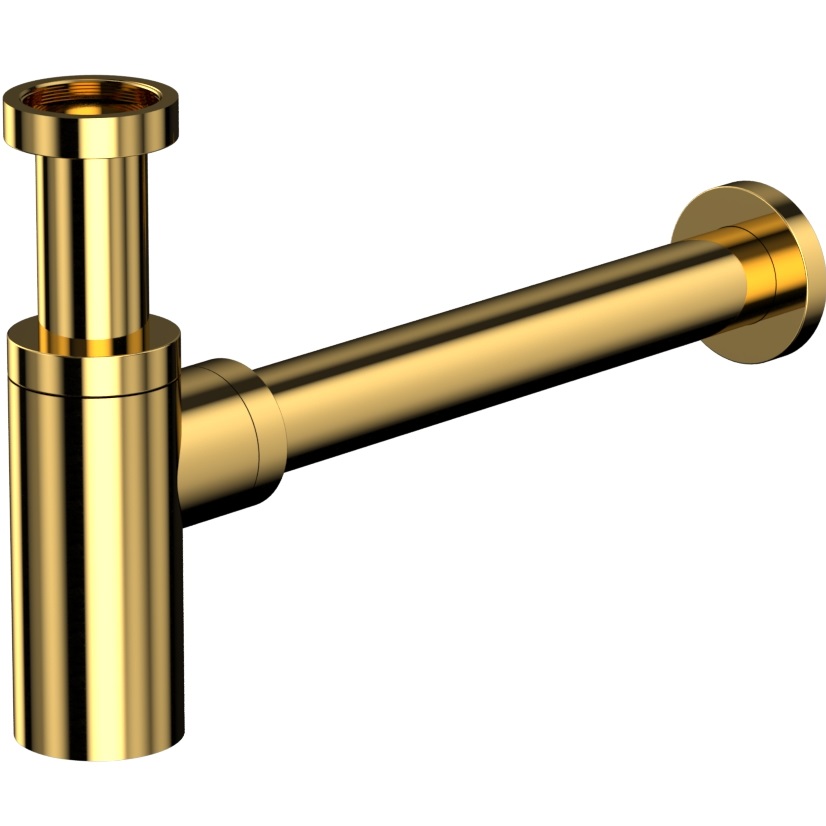 Сифон для раковины Whitecross A186GL (золотой)