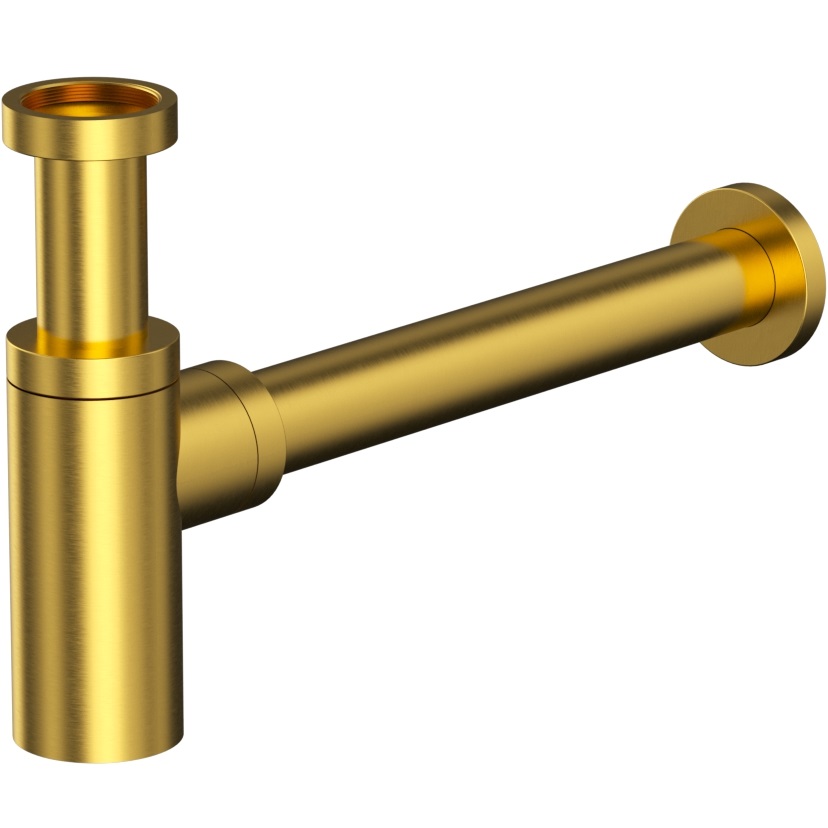 Сифон для раковины Whitecross A186GLB (золото брашированное)