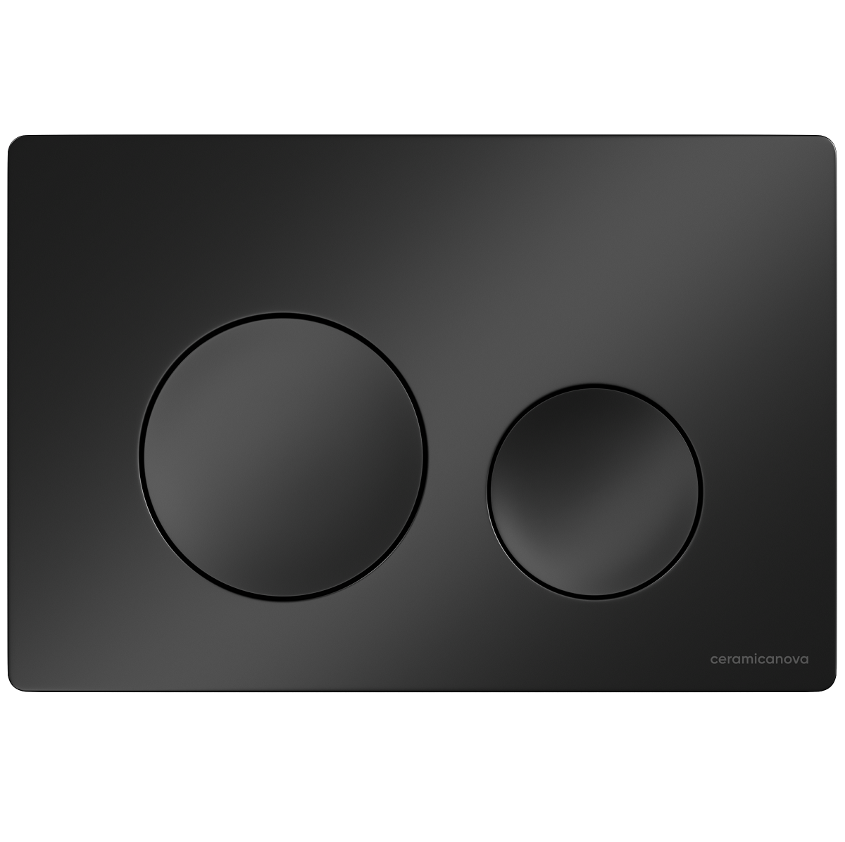 Система инсталляции для унитаза Ceramicanova Баланс (Balance) CN121001MB с кнопкой смыва Круг (Circle) (черный матовый), с креплениями