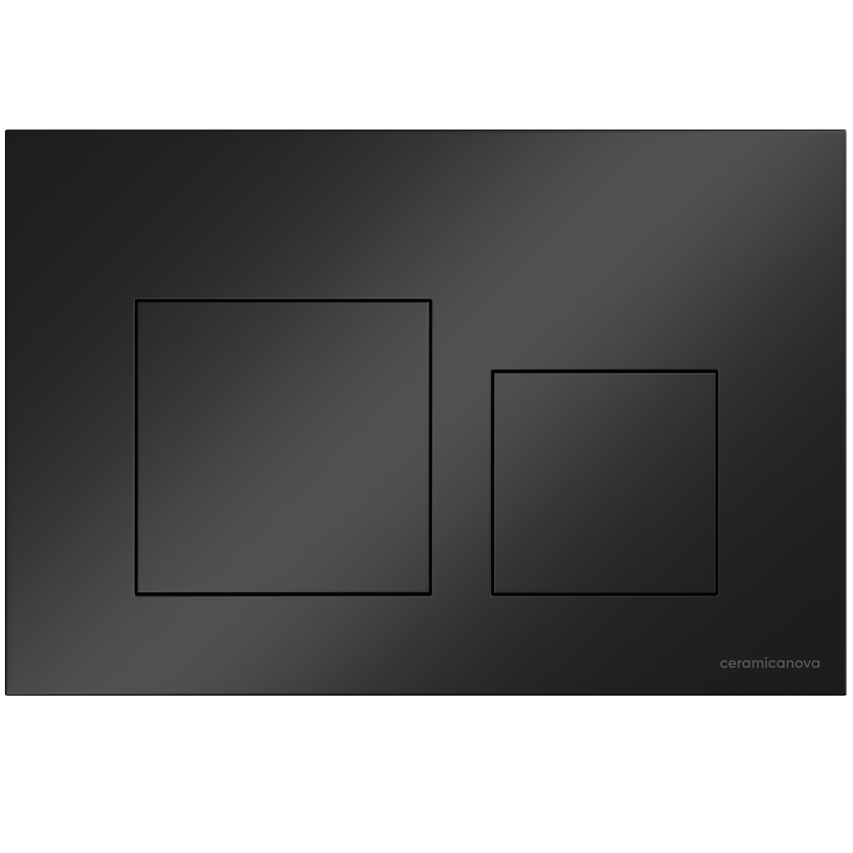 Система инсталляции для унитаза Ceramicanova Баланс (Balance) CN121002MB с кнопкой смыва Квадрат (Square) (черный матовый), с креплениями