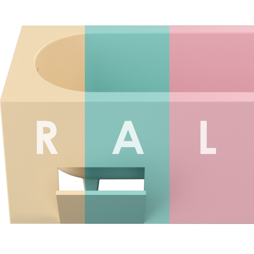 Скрытый люк в экране Whitecross 1102.XXXX.2XXXX (любой цвет RAL матовый), иск. камень