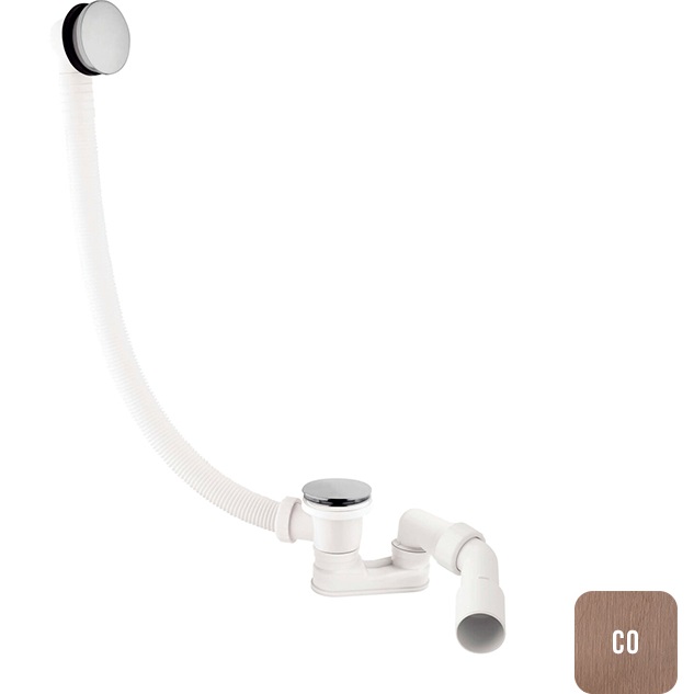 Слив-перелив для ванны Almar Core E096003.CO (медь брашированная)