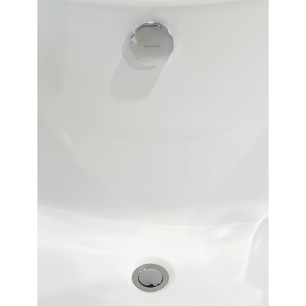 Слив-перелив для ванны автомат 60 см., Whitecross SPWC60CR (хром)
