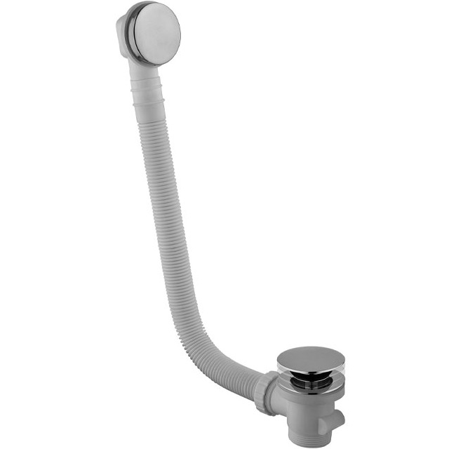 Слив-перелив для ванны Fima Carlo Frattini Complementi Bagno F2003CR (хром), с донным клапаном