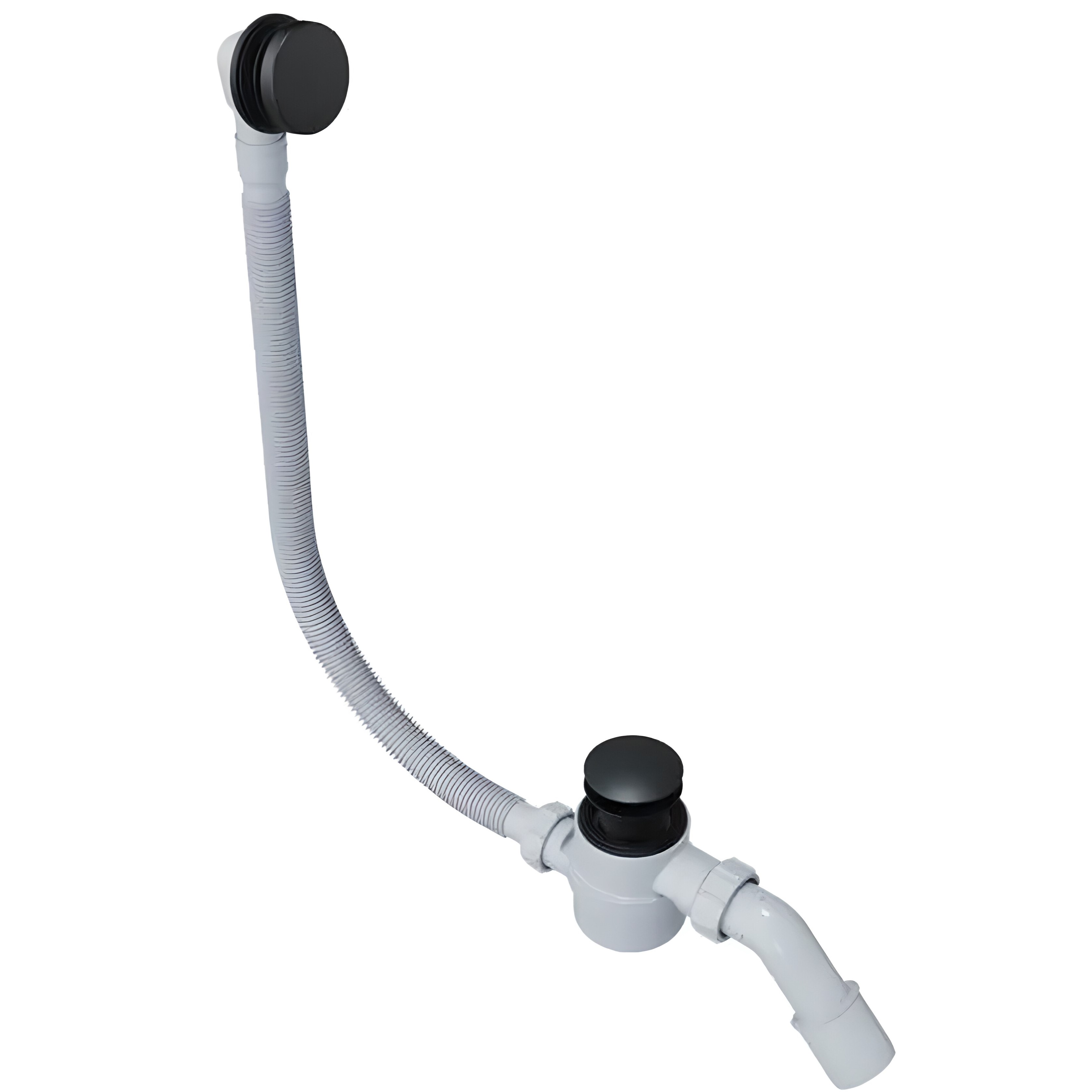 Слив-перелив Excellent Moli ARIN.3210BL 60/80/100 см (черный матовый)