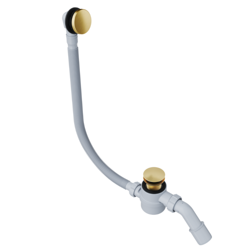 Слив-перелив Excellent Moli ARIN.3210GB 60/80/100 см (брашированное золото)