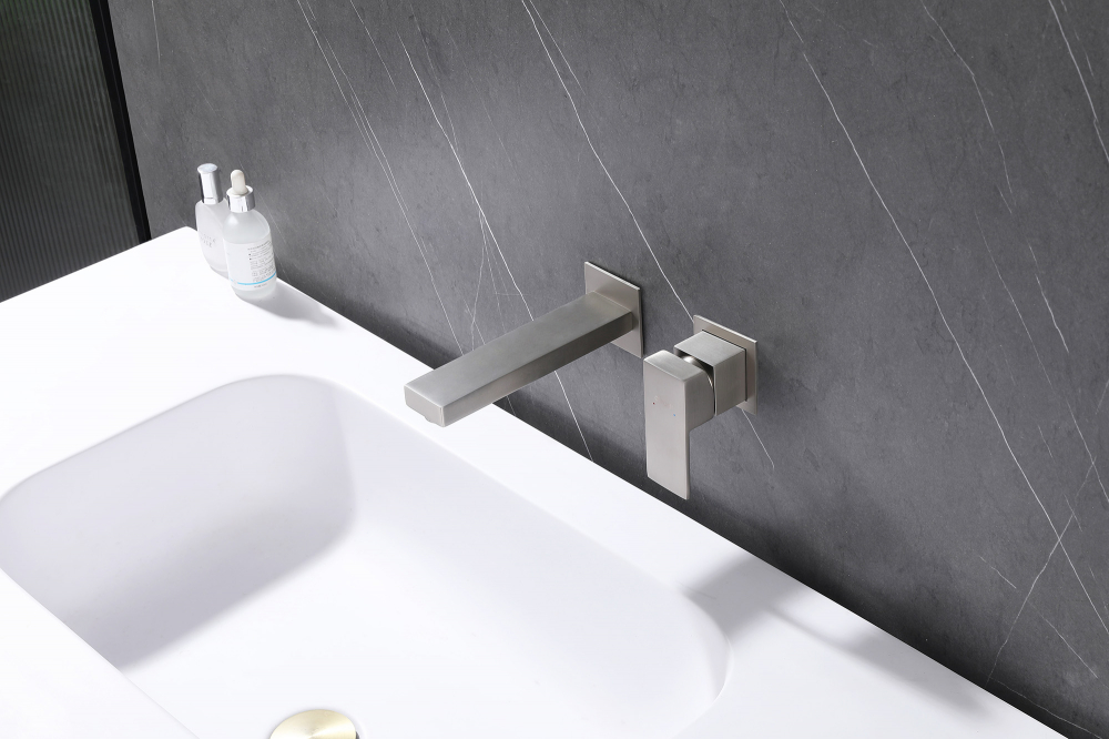 Смеситель  для раковины Abber Daheim AF8212SP (сатин), скрытого монтажа