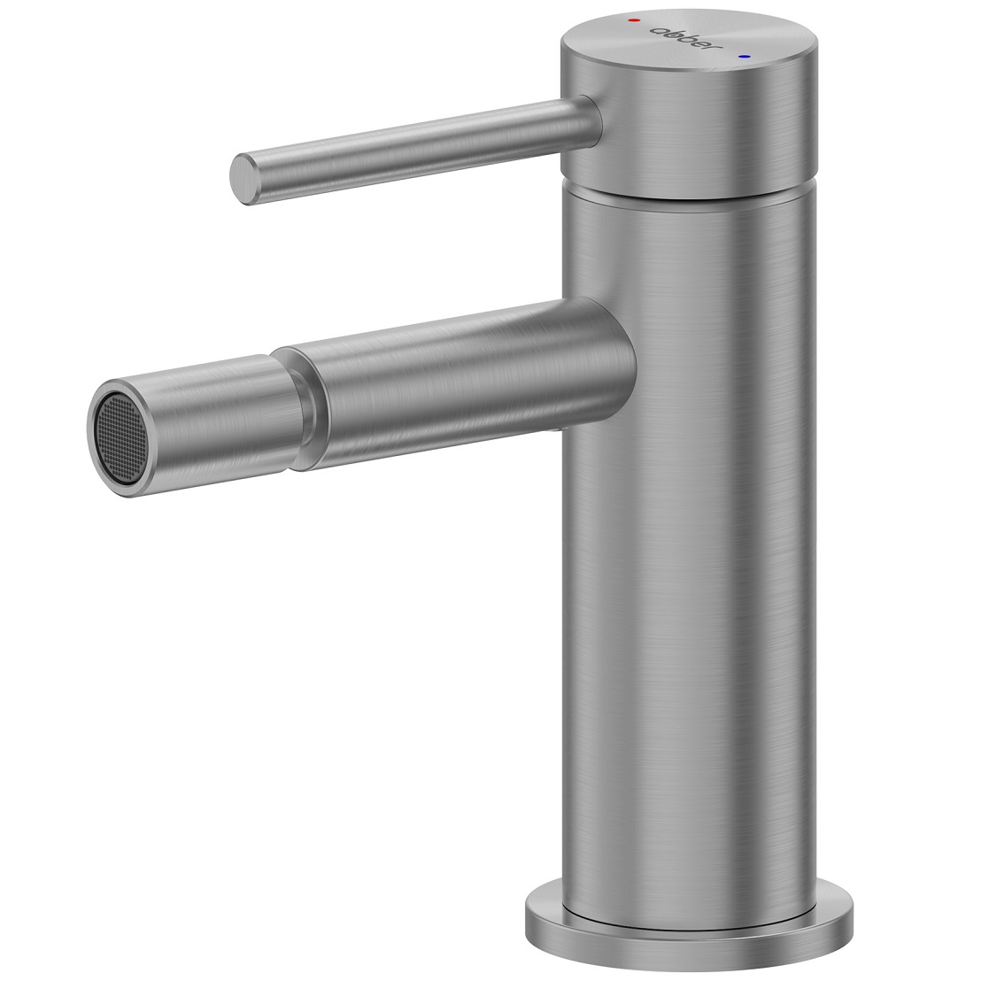 Смеситель для биде Abber Wasser Kreis 316 AF8124BGG (оружейная сталь брашированная)