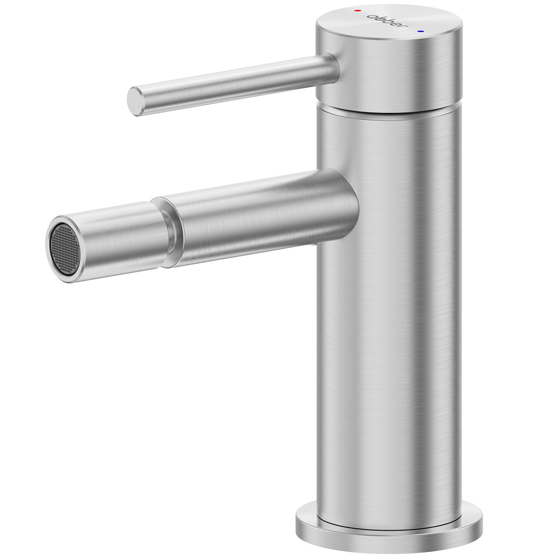 Смеситель для биде Abber Wasser Kreis 316 AF8124BST (сталь брашированная)