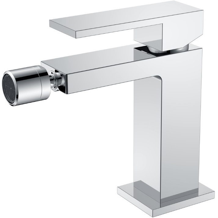 Смеситель для биде Boheme Qubic 476-CR (хром), без донного клапана